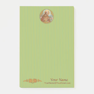 St. Francis of Assisi (BK 002) 4"x6" Post-it Notes