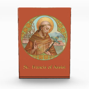 St. Francis of Assisi (BK 002) Acrylic Award