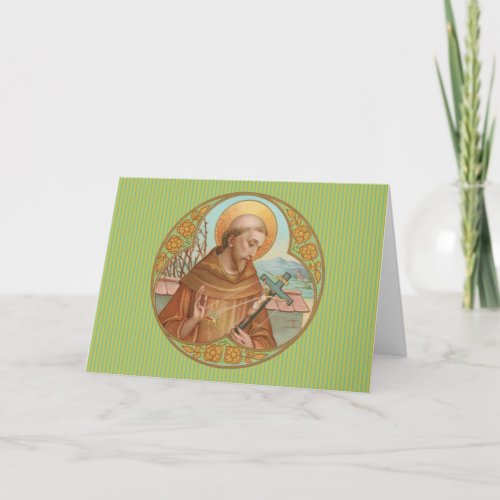 St Francis of Assisi BK 002 Blank Greeting Card