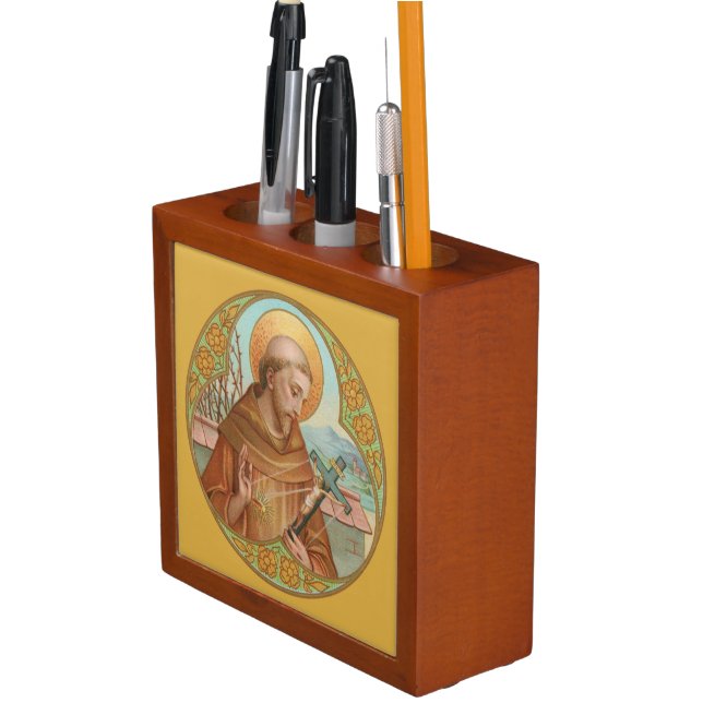 St. Francis of Assisi (BK 002) Desk Organizer (In Situ)