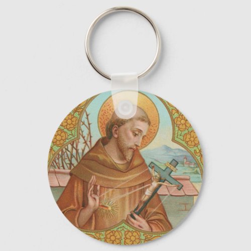 St Francis of Assisi BK 002 Keychain