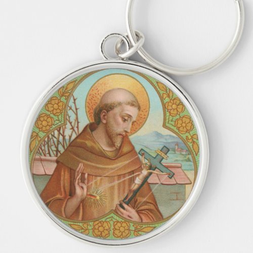 St Francis of Assisi BK 002 Keychain