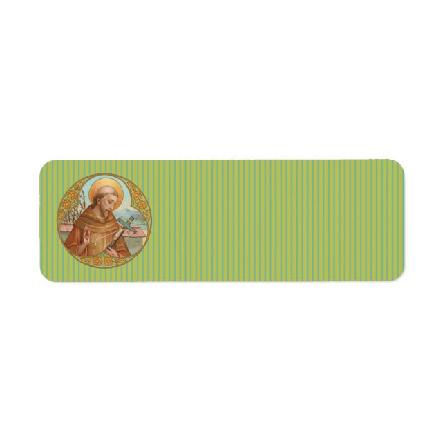 St. Francis of Assisi (BK 002) Label (Front)