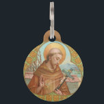 St. Francis of Assisi (BK 002) Pet ID Tag<br><div class="desc">St. Francis of Assisi (1181-1226), author of the Canticle of the Sun also known as the Canticle of the Creatures, is Patron Saint of Animals and Animal Welfare. In many congregations, the ceremonial blessing of pets and animals is often performed on October 4, his feast day, or on a Sunday...</div>