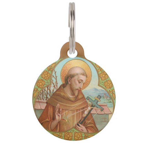 St Francis of Assisi BK 002 Pet ID Tag