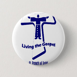 St Francis of Assisi Button