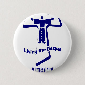 St Francis of Assisi Button
