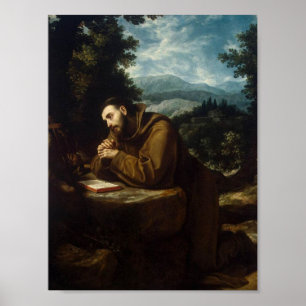 St. Francis of Assisi by Cigoli Poster
