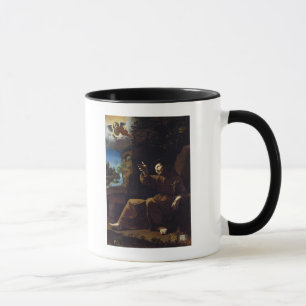 St. Francis of Assisi Consoled by an Angel Mug