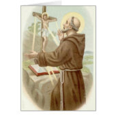 St. Francis of Assisi Greeting Card w/prayer (Front)