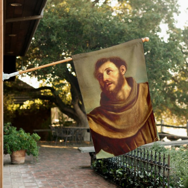 St Francis Of Assisi House Flag (In SItu)