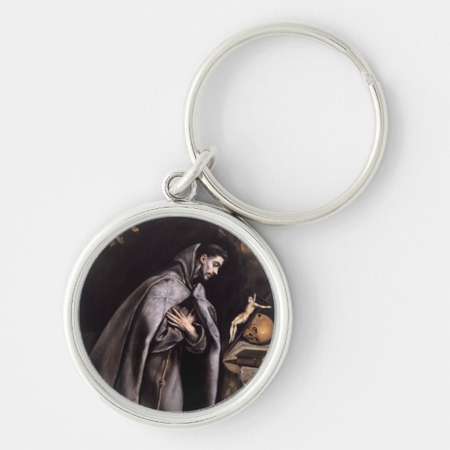 St. Francis of Assisi Keychain (Front)