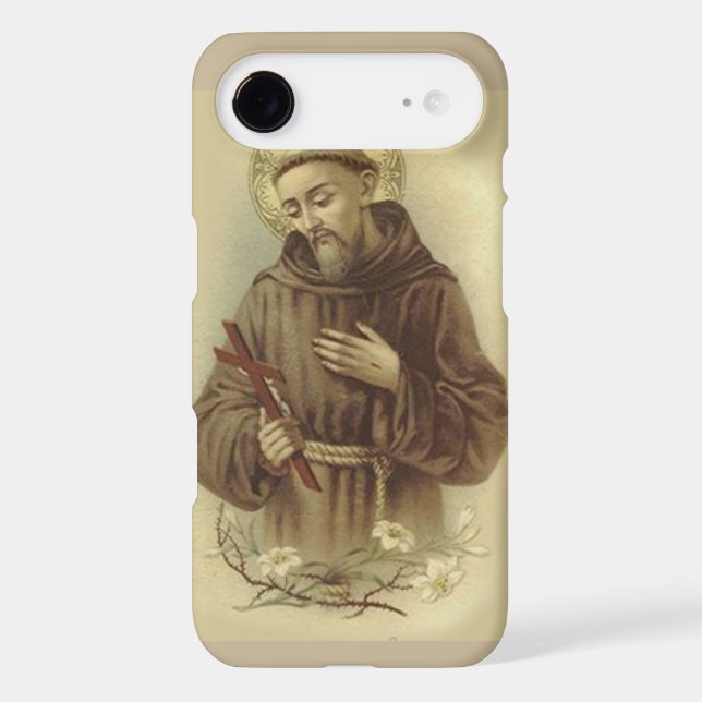 St. Francis of Assisi, lover of animals Case-Mate iPhone Case (Back)