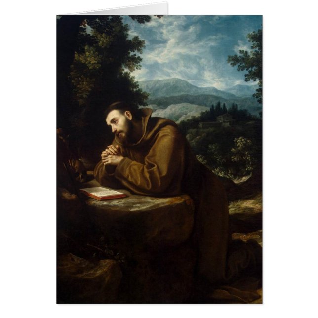 St. Francis of Assisi Peace Prayer Religious Cards (Front)