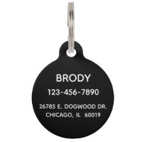 St. Francis of Assisi Personalized Dog Pet ID Tag Zazzle