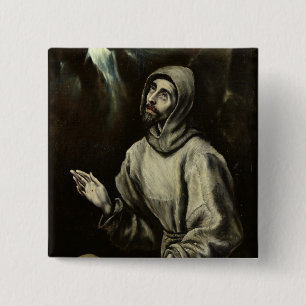 St. Francis of Assisi Pinback Button