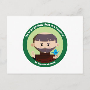 St. Francis of Assisi Postcard