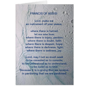 St Francis of Assisi prayer Cards