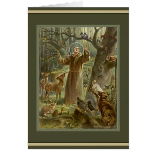 St. Francis of Assisi prayer inside Cards (Front)