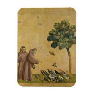 St. Francis of Assisi preaching to the birds Magnet