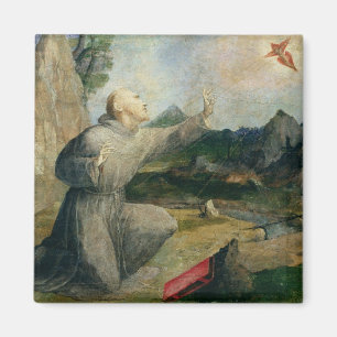 St. Francis of Assisi Receiving the Stigmata Magnet