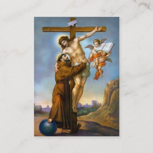 St Francis of Assisi Religious Holy Cards