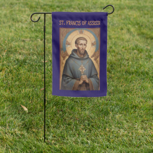 St. Francis of Assisi Roman Catholic Garden Flag