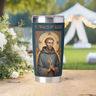 St. Francis of Assisi Roman Catholic  Insulated Tumbler