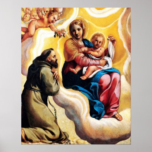 St Francis of Assisi _ San Francisco de Asis 12 Poster