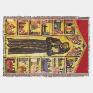St Francis of Assisi - San Francisco de Asis 17 Throw Blanket