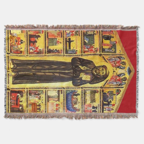 St Francis of Assisi _ San Francisco de Asis 17 Throw Blanket