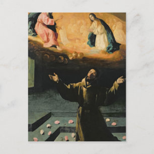 St. Francis of Assisi,The Miracle of the Roses Postcard