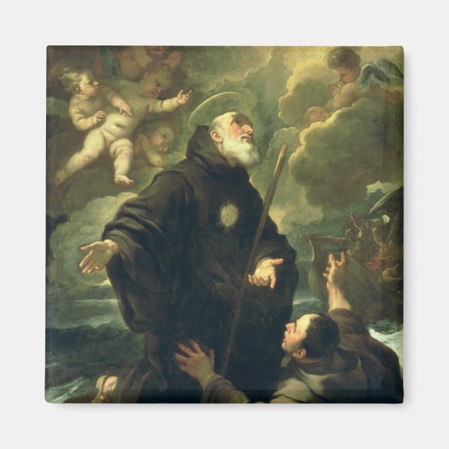St Francis of Paola, 1416-1507) Magnet (Front)