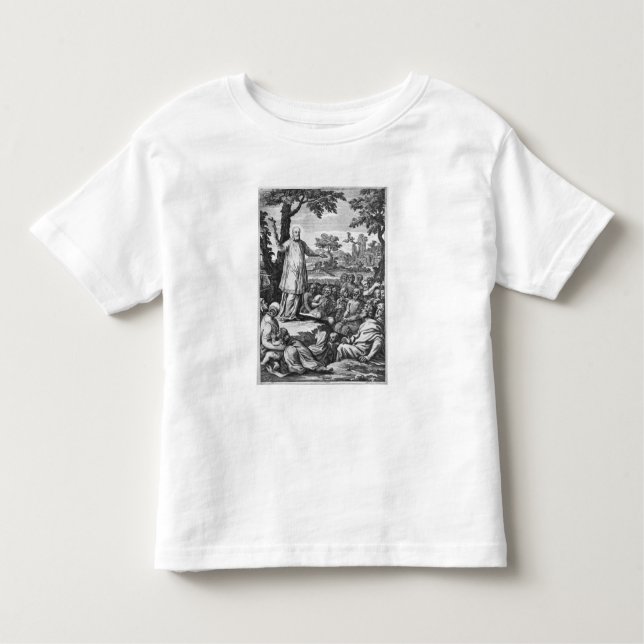 St. Francis of Sales  preaching to the Toddler T-shirt (Front)
