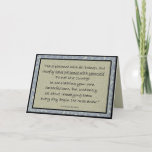 St. Francis Of Sales Quote Inspirational Card at Zazzle