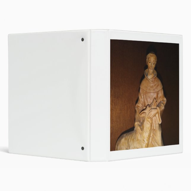 St. Francis Patron Saint of Animals Binder (Background)
