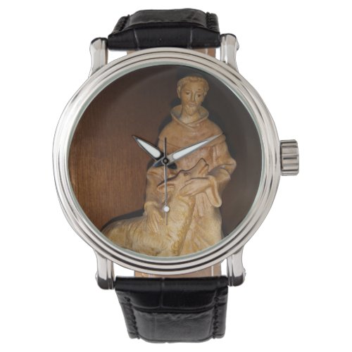 St Francis Patron Saint of Animals Wrist Watch