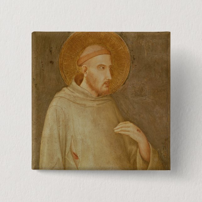 St. Francis Pinback Button (Front)
