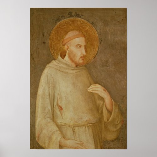 St Francis Poster