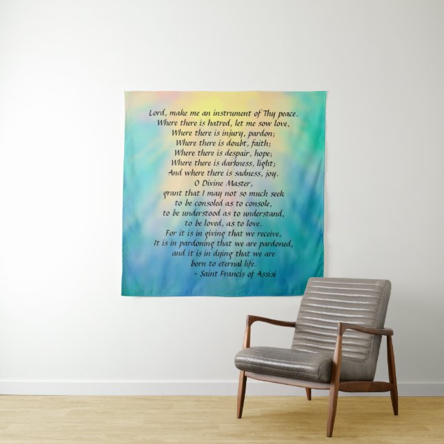 St. Francis' Prayer   Tapestry (In Situ)