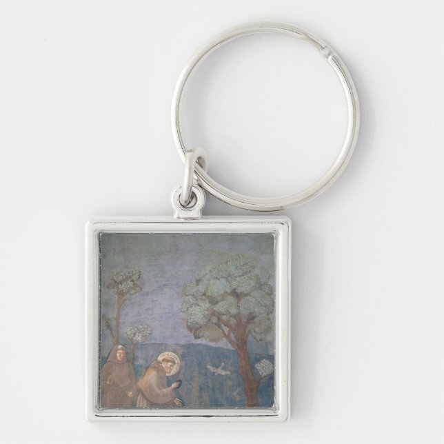 St. Francis Preaching to the Birds, 1297-99 Keychain (Front)