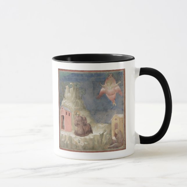 St. Francis Receiving the Stigmata, 1297-99 Mug (Right)
