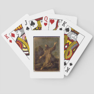 St. Francis Receiving the Stigmata Poker Cards