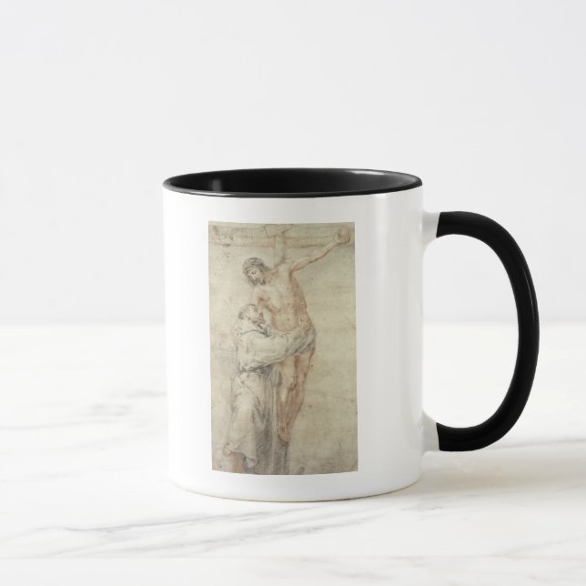 St. Francis Rejecting the World and Embracing Mug (Right)