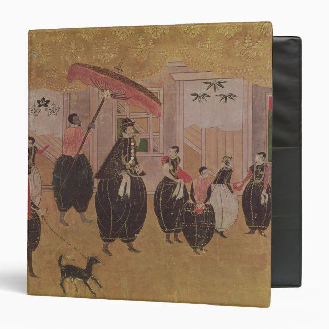 St. Francis Xavier  and his entourage 3 Ring Binder (Front/Inside)