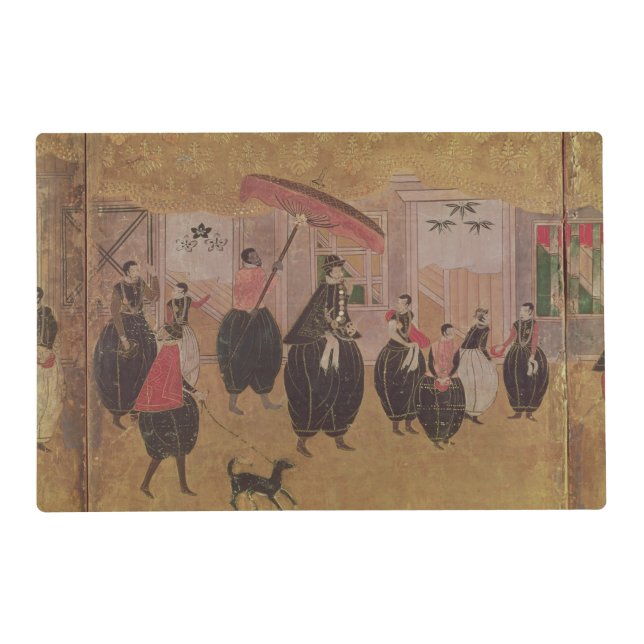 St. Francis Xavier  and his entourage Placemat (Front)