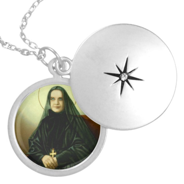 St. Francis Xavier Cabrini Pendant (Front)