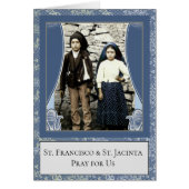 St. Francisco & St. Jacinta Fatima Catholic Saints (Front)
