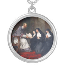 St. Francoise with St. Jeanne necklace