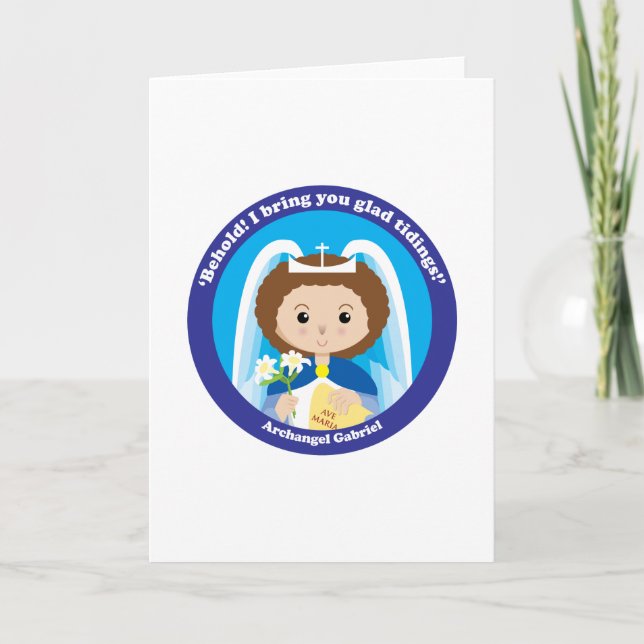 St. Gabriel the Archangel Holiday Card (Front)
